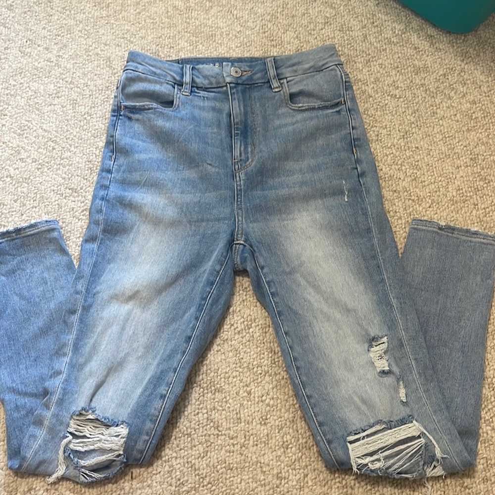 American Eagle Next Level Stretch High Rose Jegging